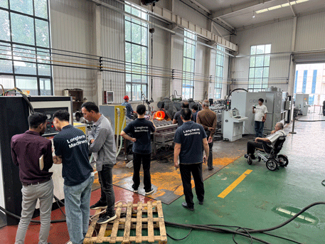 hot spinning machine for Indian customer